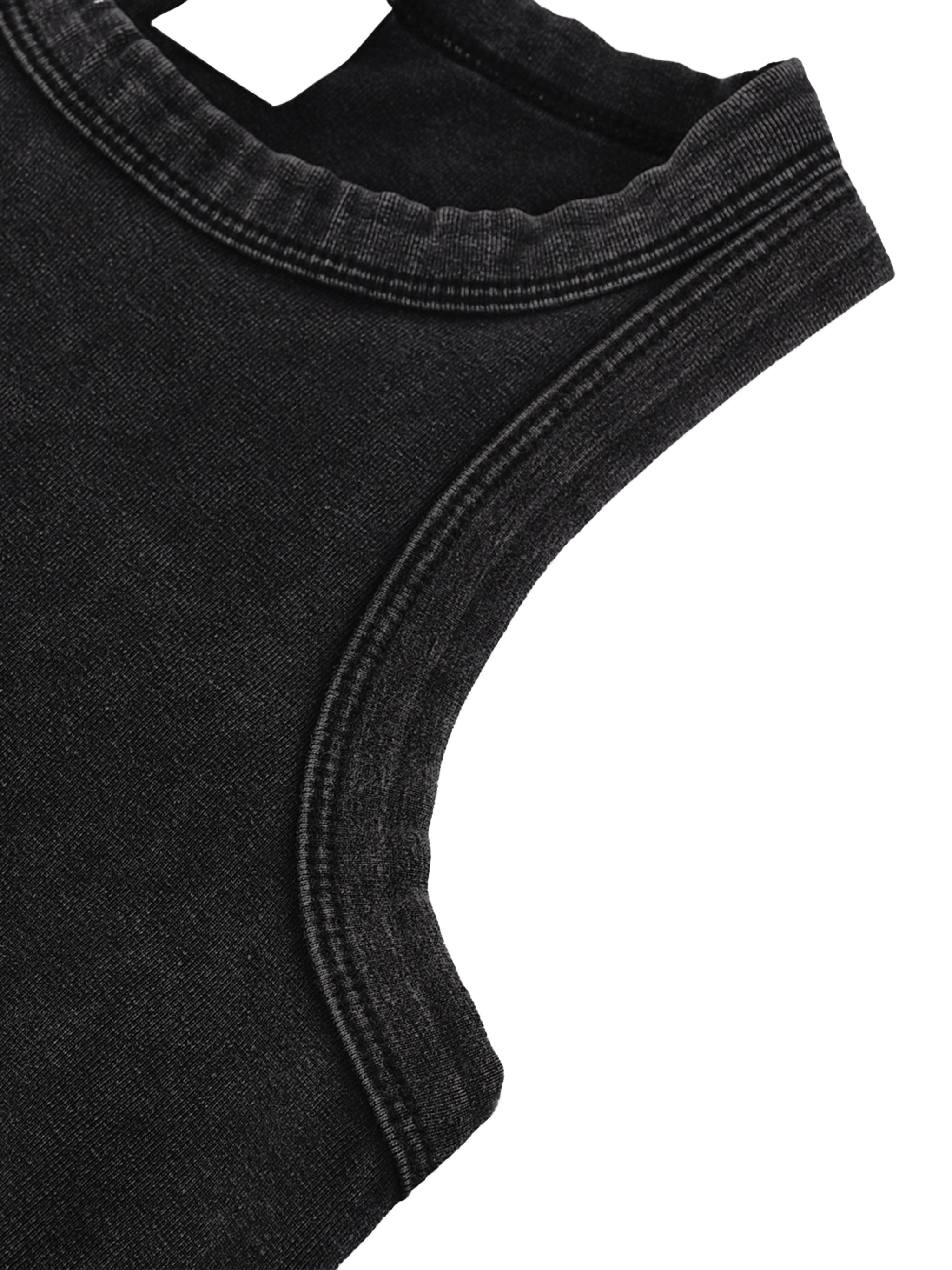 Barbed Cropped Tank Top